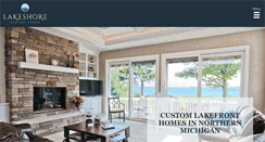 Desktop Screenshot of lakeshorecustomhomes.com